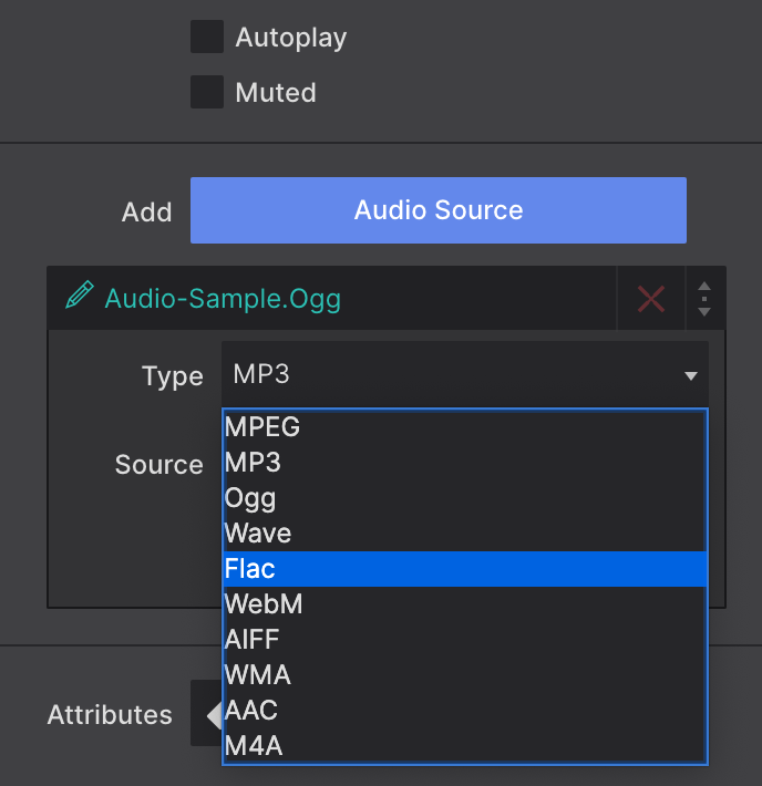 Audio Format Types