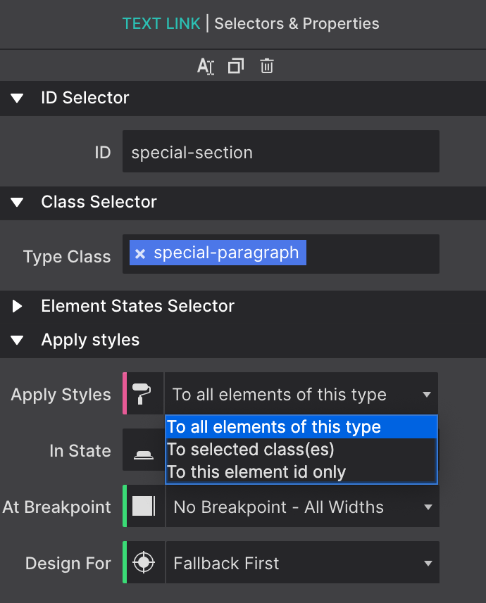 CSS Classes